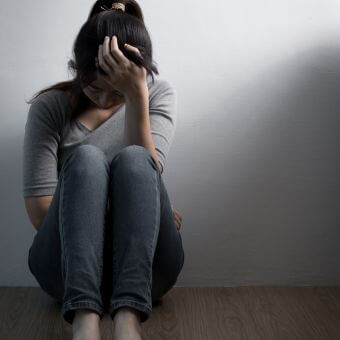 woman suffering from Depression