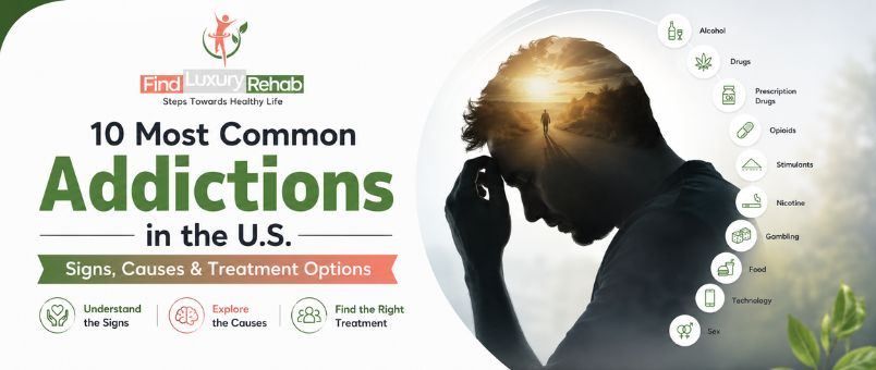 Common addictions in the U.S. and treatment options