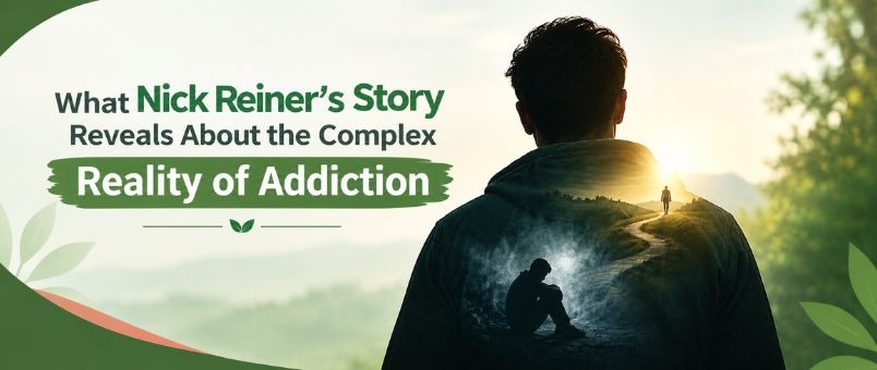 Nick Reiner addiction recovery story banner