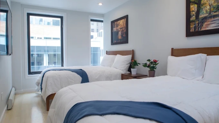 Comfortable bedroom at Ascendant New York
